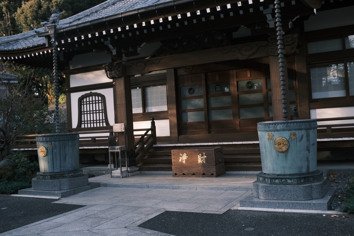 少し暗い日陰ではF16だと暗く写りました。この写真はRAW現像で露出を約1段上げています。